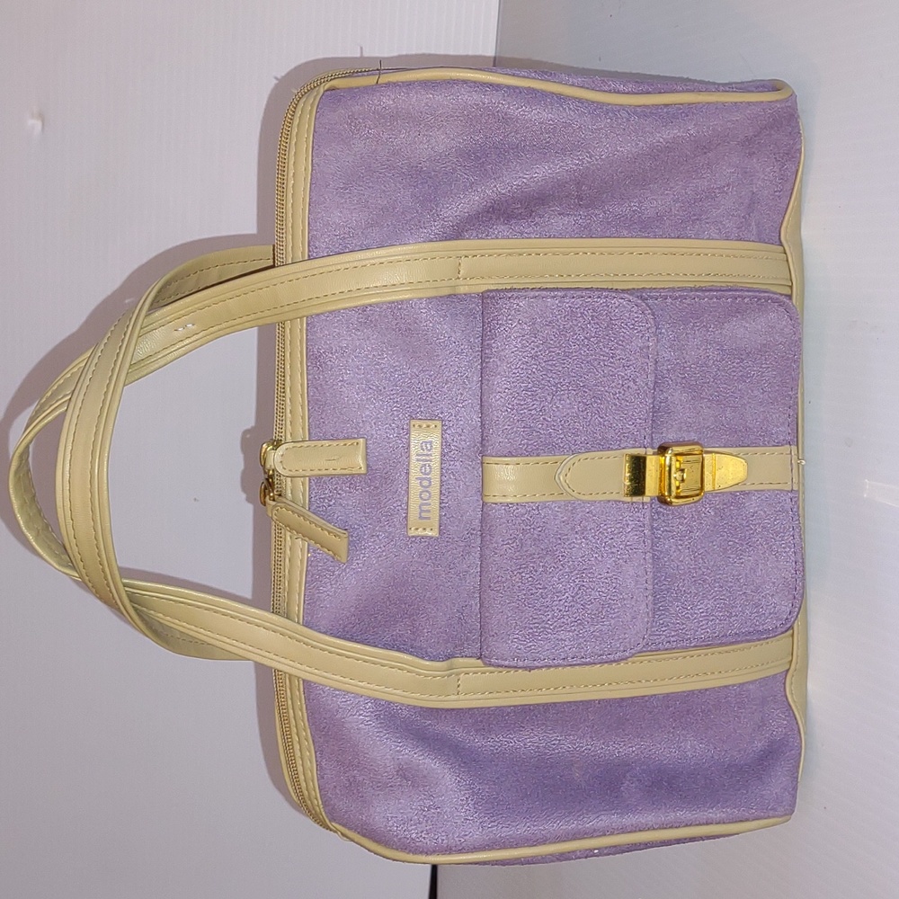 ☮️VINTAGE☮️ MODELLA Hand Bag with Matching Pouch Purse